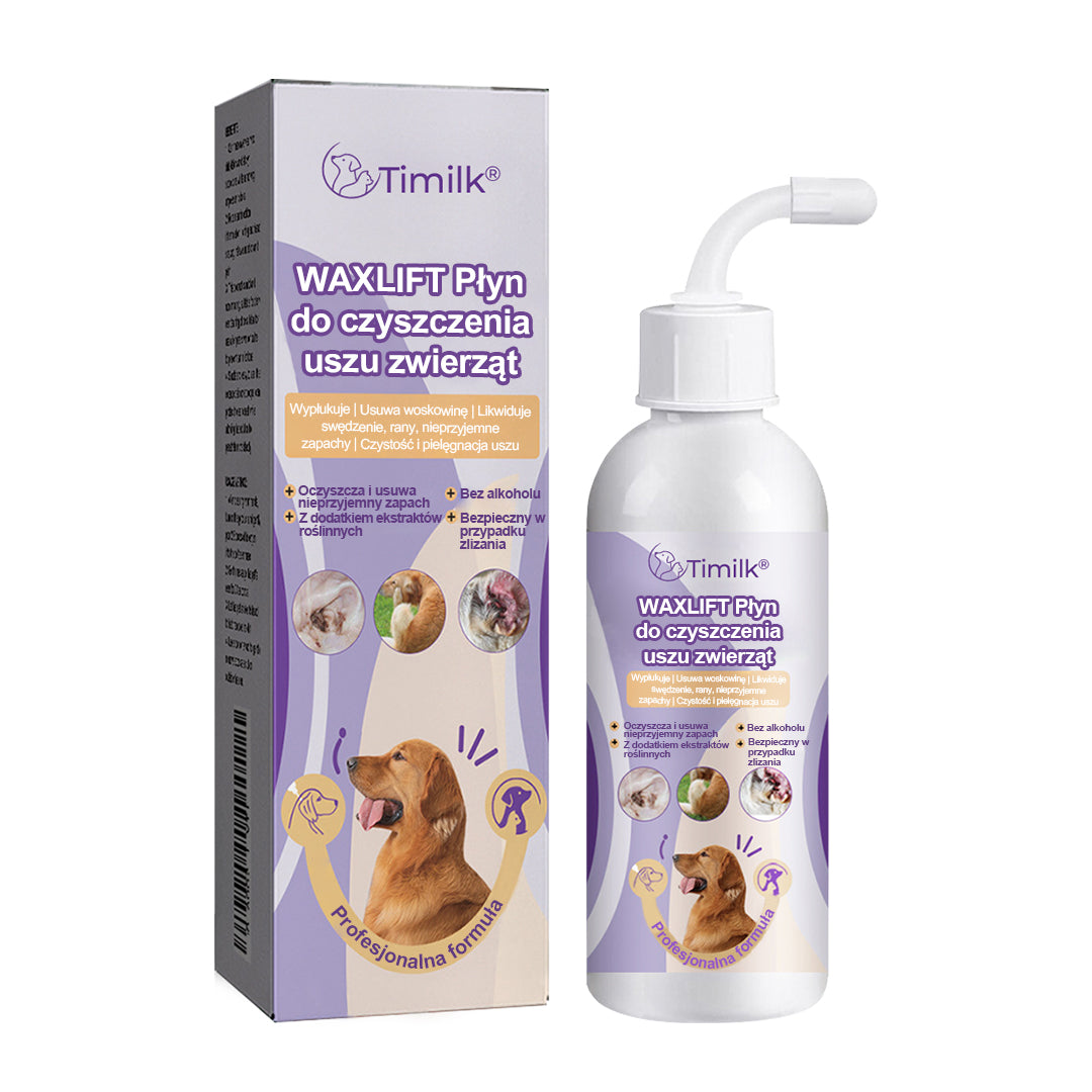 Timilk® WaxLift – płyn do czyszczenia uszu dla zwierząt