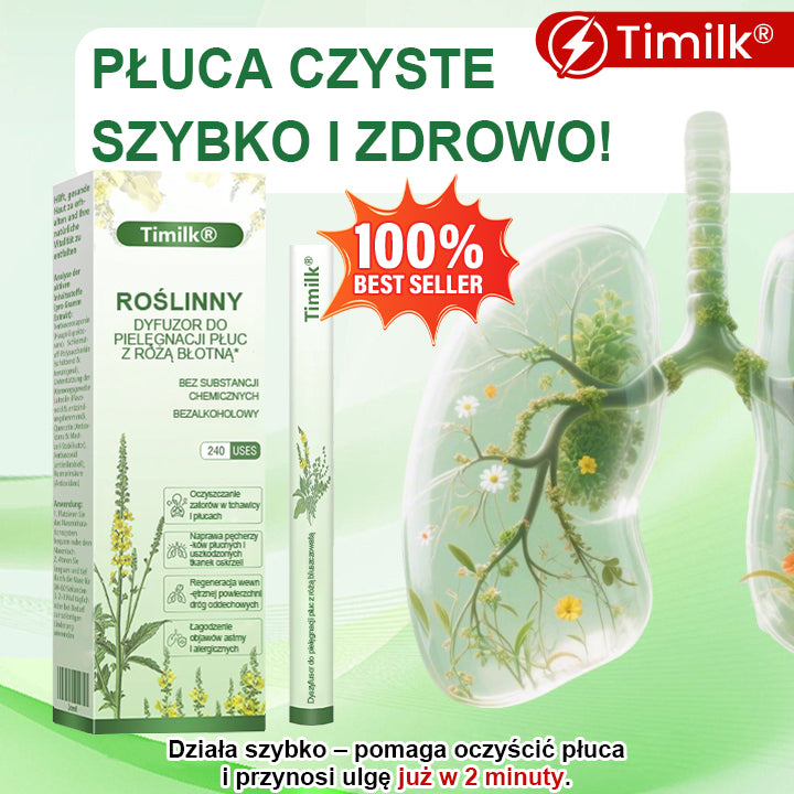 Timilk® Botanical LungCare Dyfuzor z ekstraktem z dziewanny