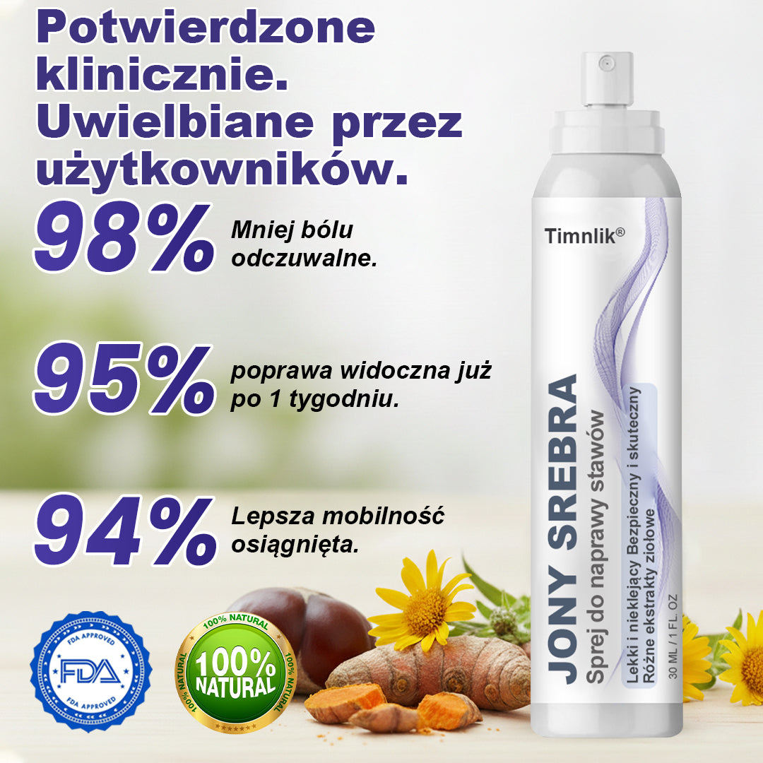 Timnlik® Spray do regeneracji stawów z jonami srebra✨️