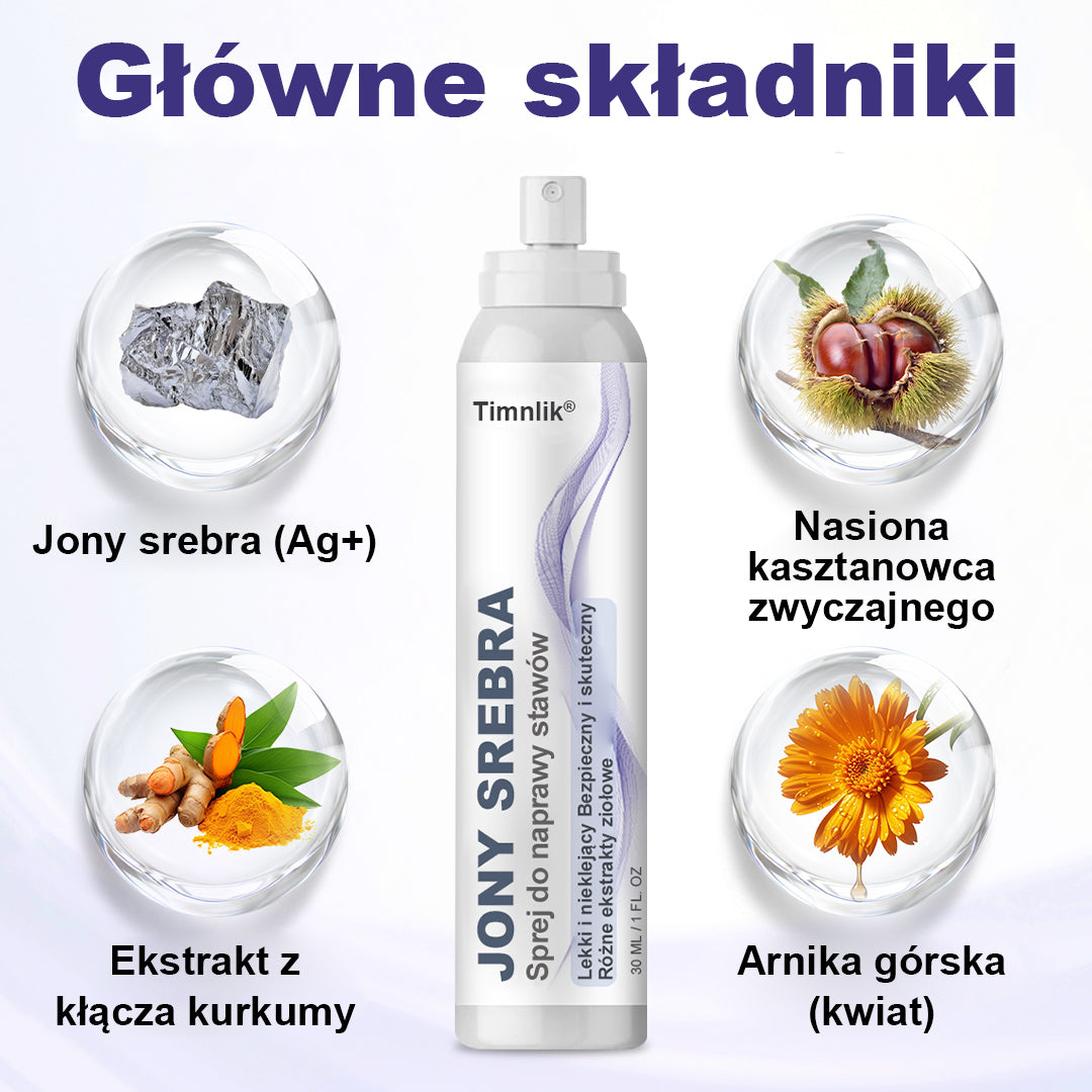 Timnlik® Spray do regeneracji stawów z jonami srebra✨️